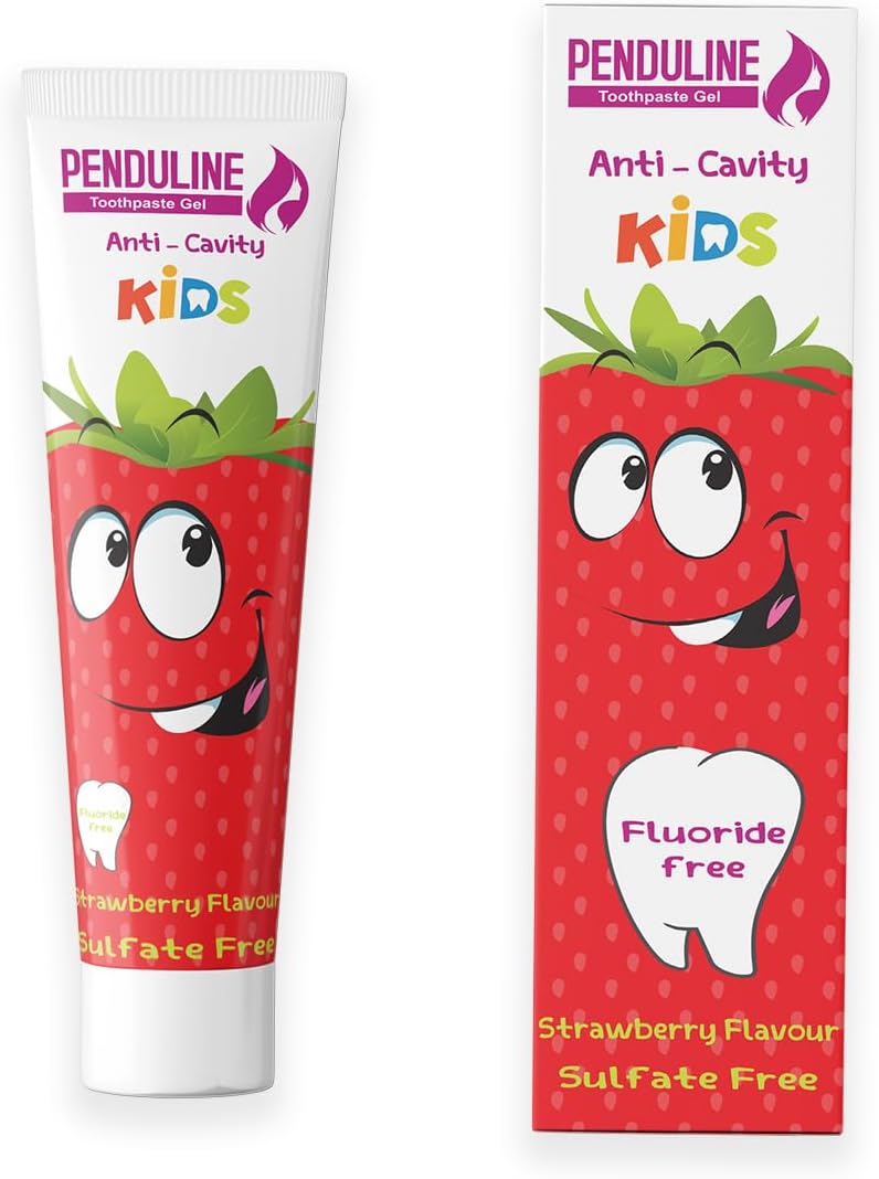 Penduline anti-cavity toothpaste gel - strawberry flavor 75gm