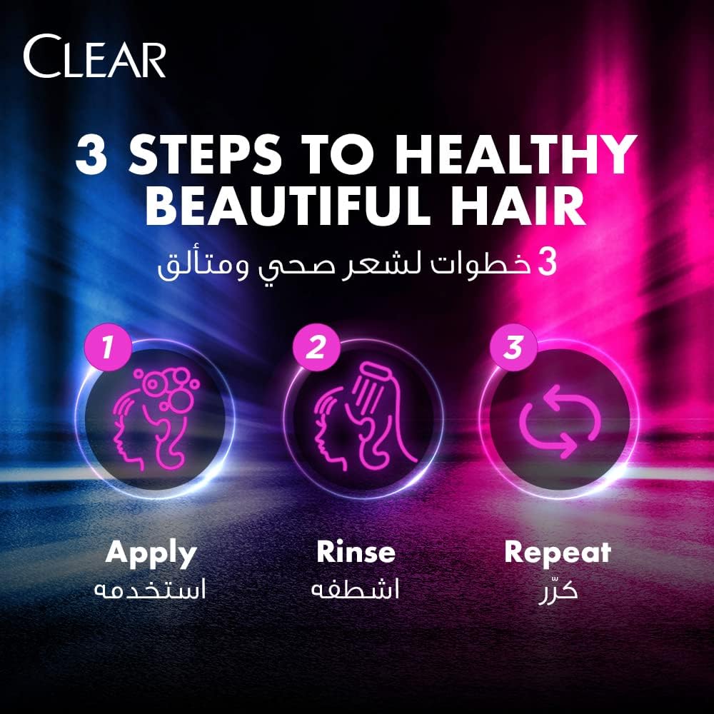 CLEAR Women's Anti Dandruff Shampoo Soft & Shiny 360ML Promo