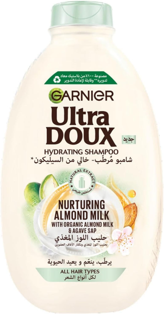 Garnier Ultra Doux Nurturing Almond Milk Shampoo 400ml