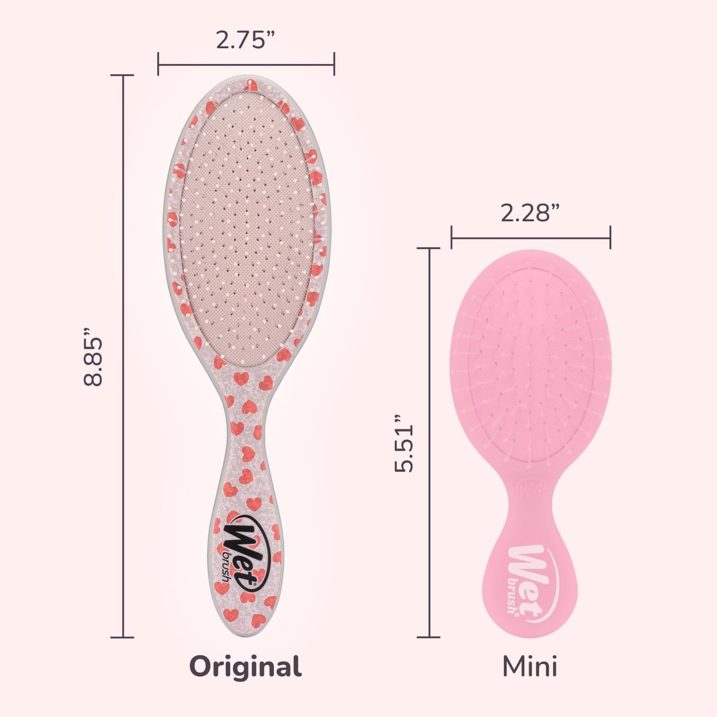 Wet Brush Original Detangler, Mickey & Minnie Design