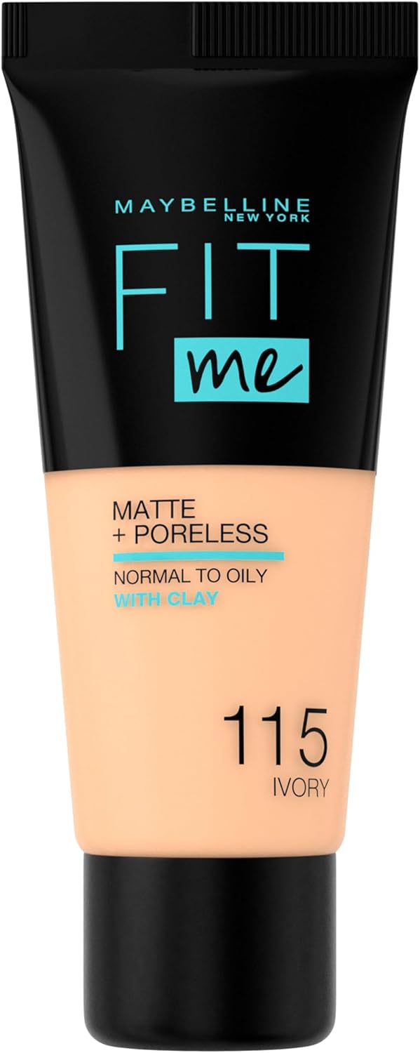 Maybelline New York Fit Me Matte + Poreless – 120 Classic Ivory