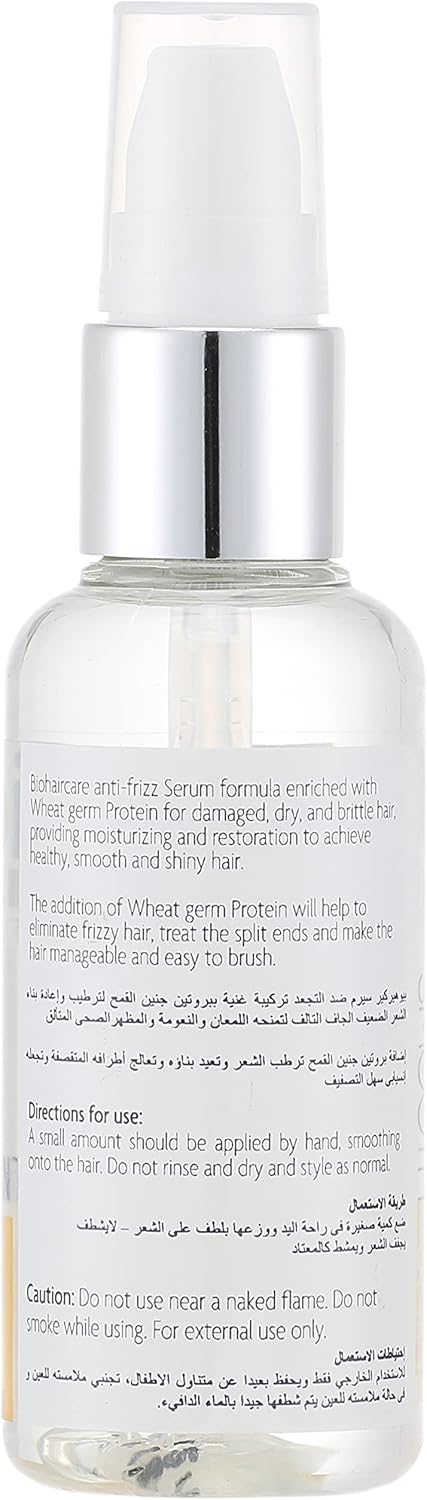 Bio Extratus Bio anti frizz hair serum with wheatgerm protein for women, 75 ml