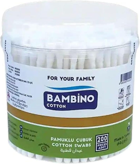 Bambino - Hair & Personal Care - Buds Tools Accessories Cotton Pads Swabs Balls White - N43632