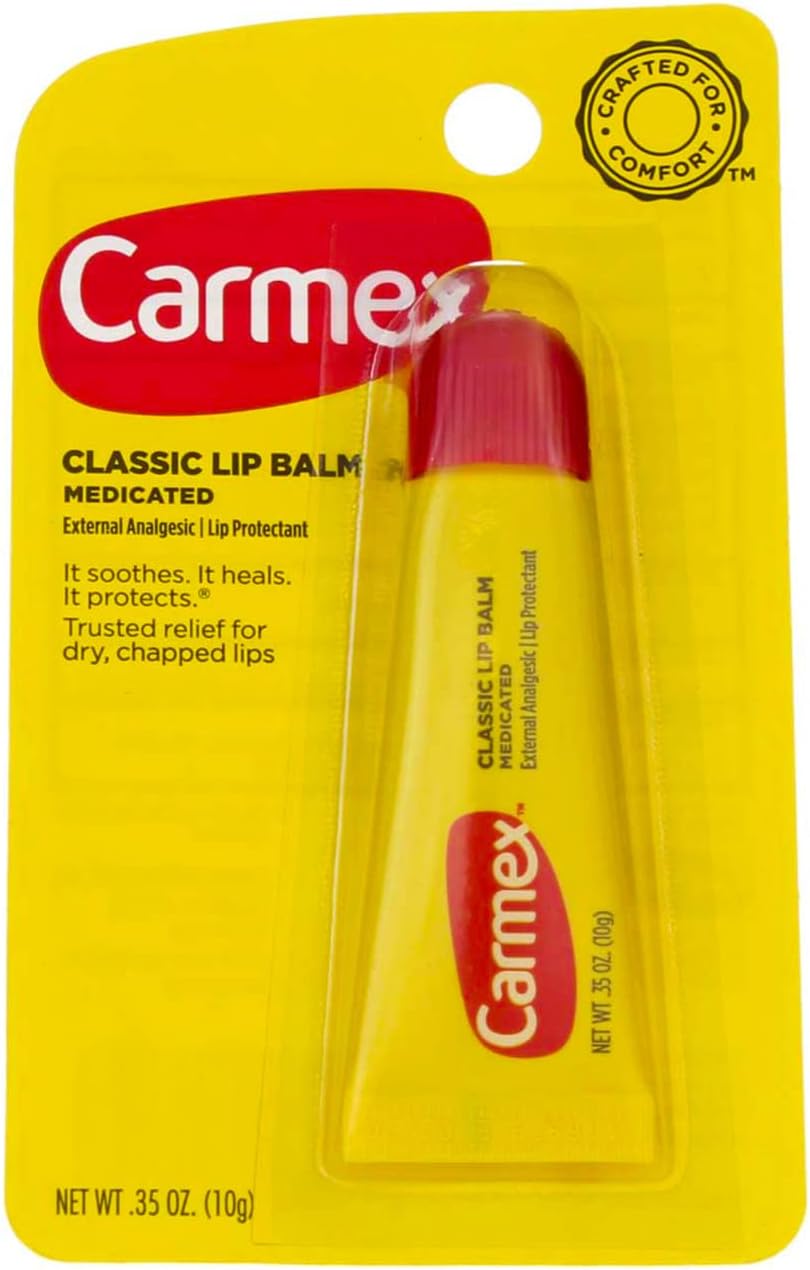 Carmex Classic Lip Balm External Analgesic - 0.35 oz, Pack of 1