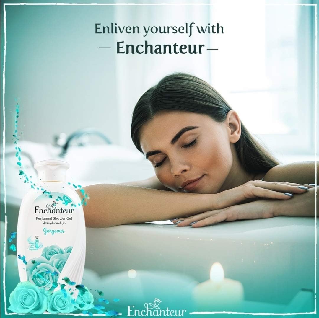 Enchanteur none perfumed shower gel gorgeous 550 ml