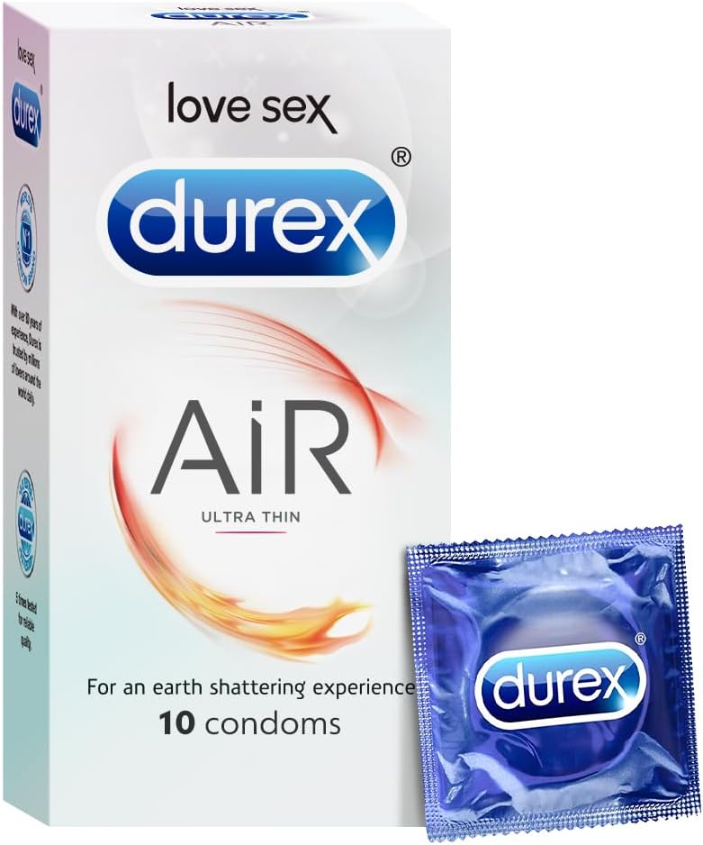 Durex Air Ultra Thin Condom, 10 Pieces
