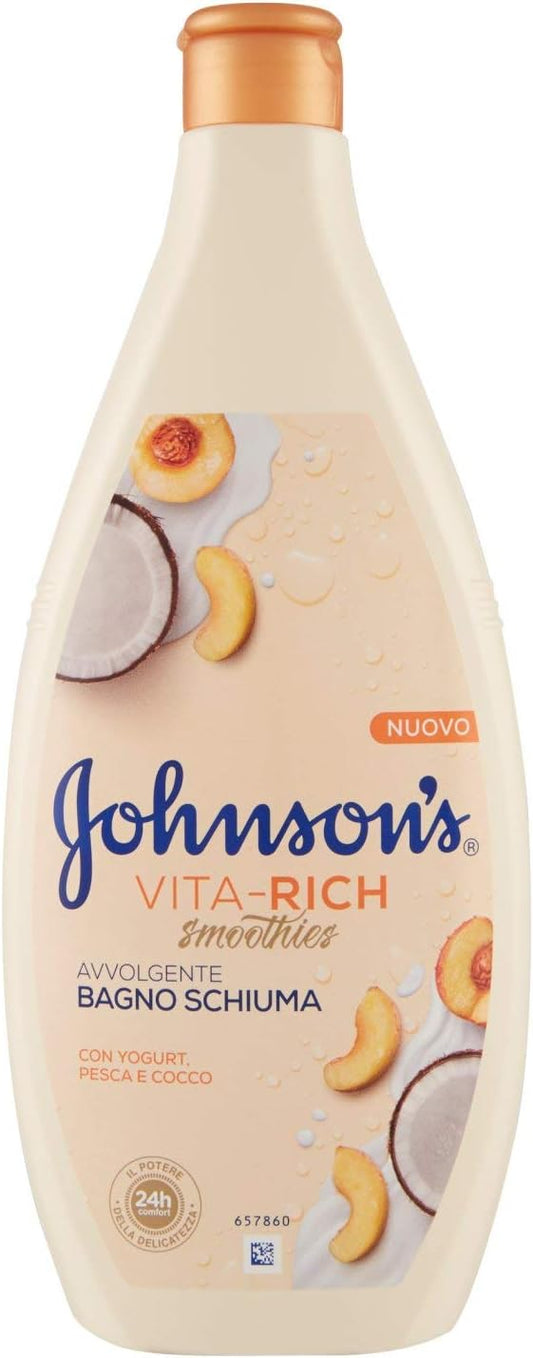 Johnson's Vita Rich Body Wash with Yoghurt, Peach and Coconut - 750 ml