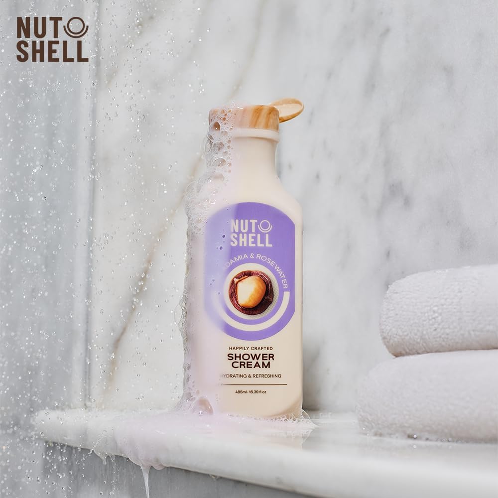 Nutshell - Macadamia & Rose Water - Shower Cream
