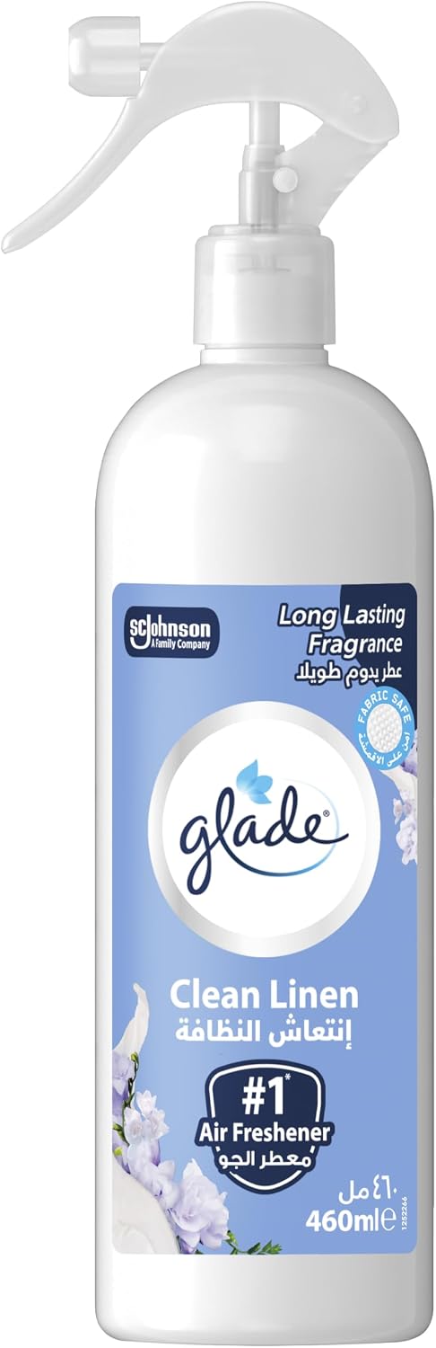 Glade Multispray Watermelon Air Freshener, Eliminates Unwanted Odour On both Air & Fabric, 460ml