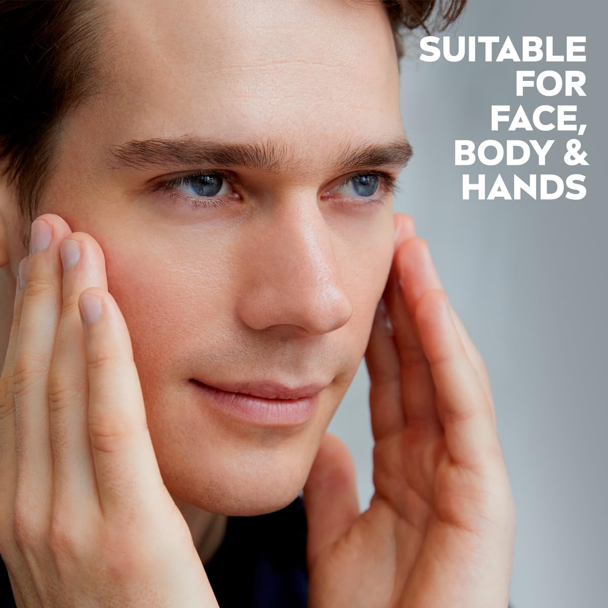 NIVEA MEN Face, Body & Hands Cream Moisturising, Tin 150ml