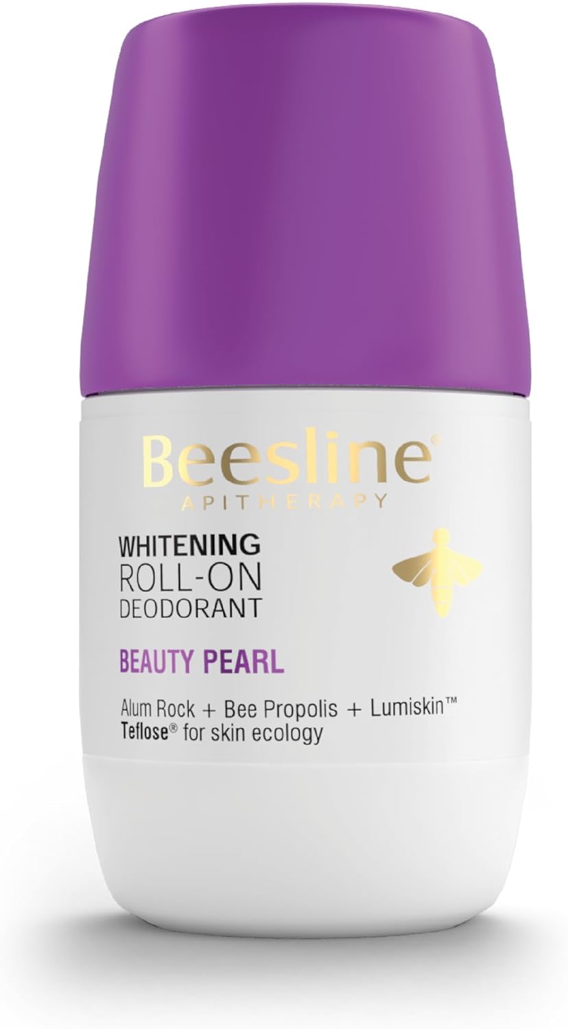 Beesline Whitening Roll On Deodorant Super Dry Powder Soft 72h Protection - 50 ml