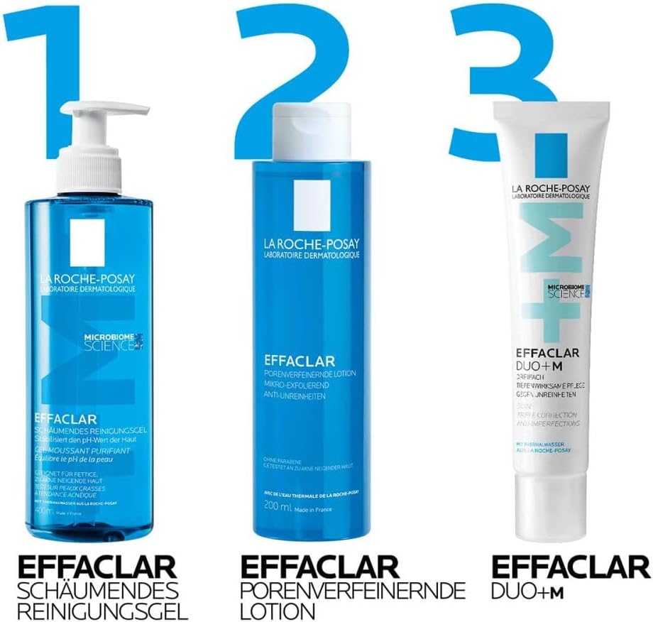 ROCHE-POSAY Effaclar foaming cleansing gel 400 ml