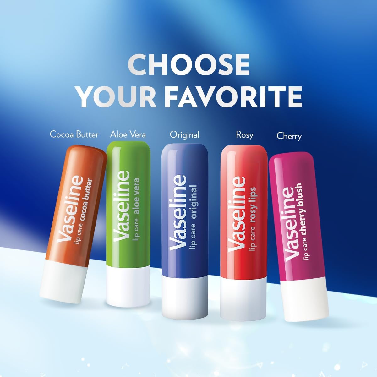 Vaseline Lip Therapy Rosy Lip Lipstick, 4.8g