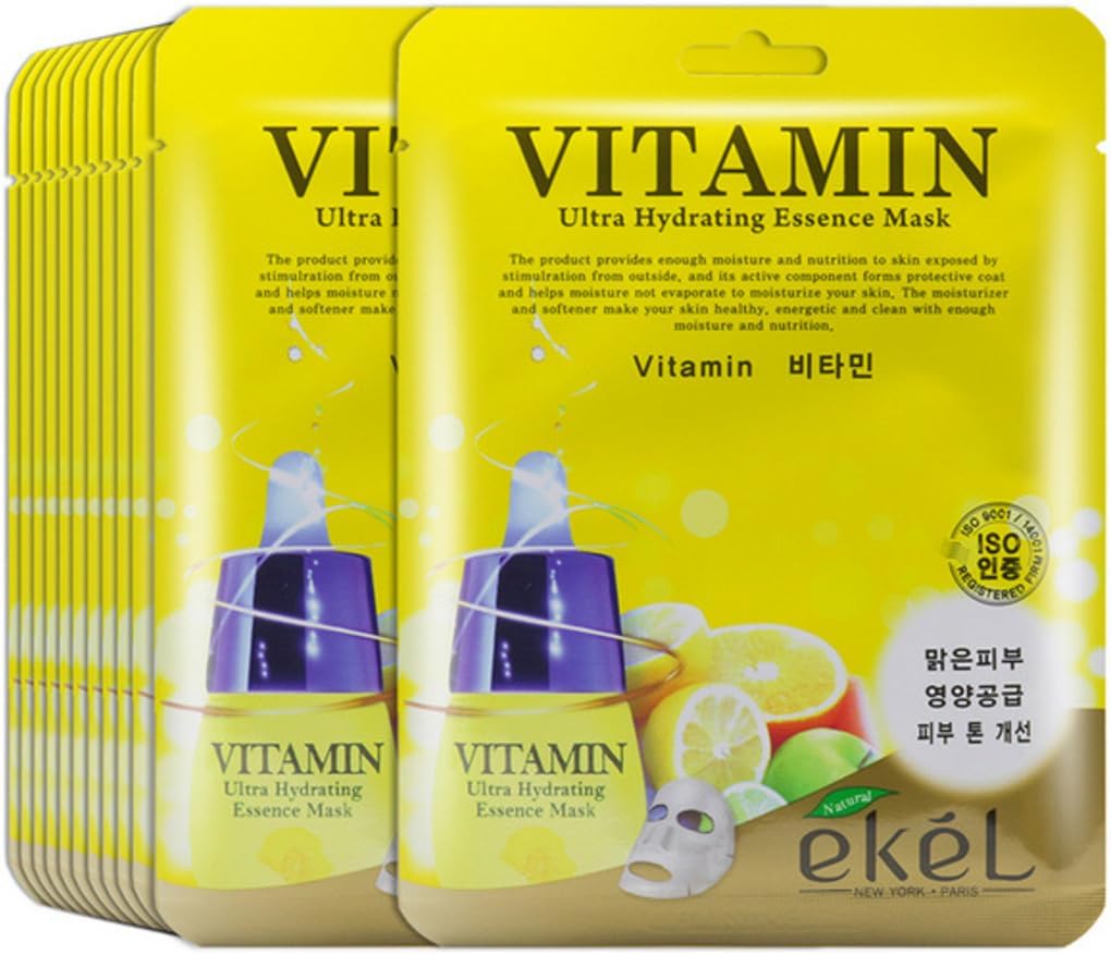 Ekel vitamin ultra hydrating essence face mask sheet 25ml