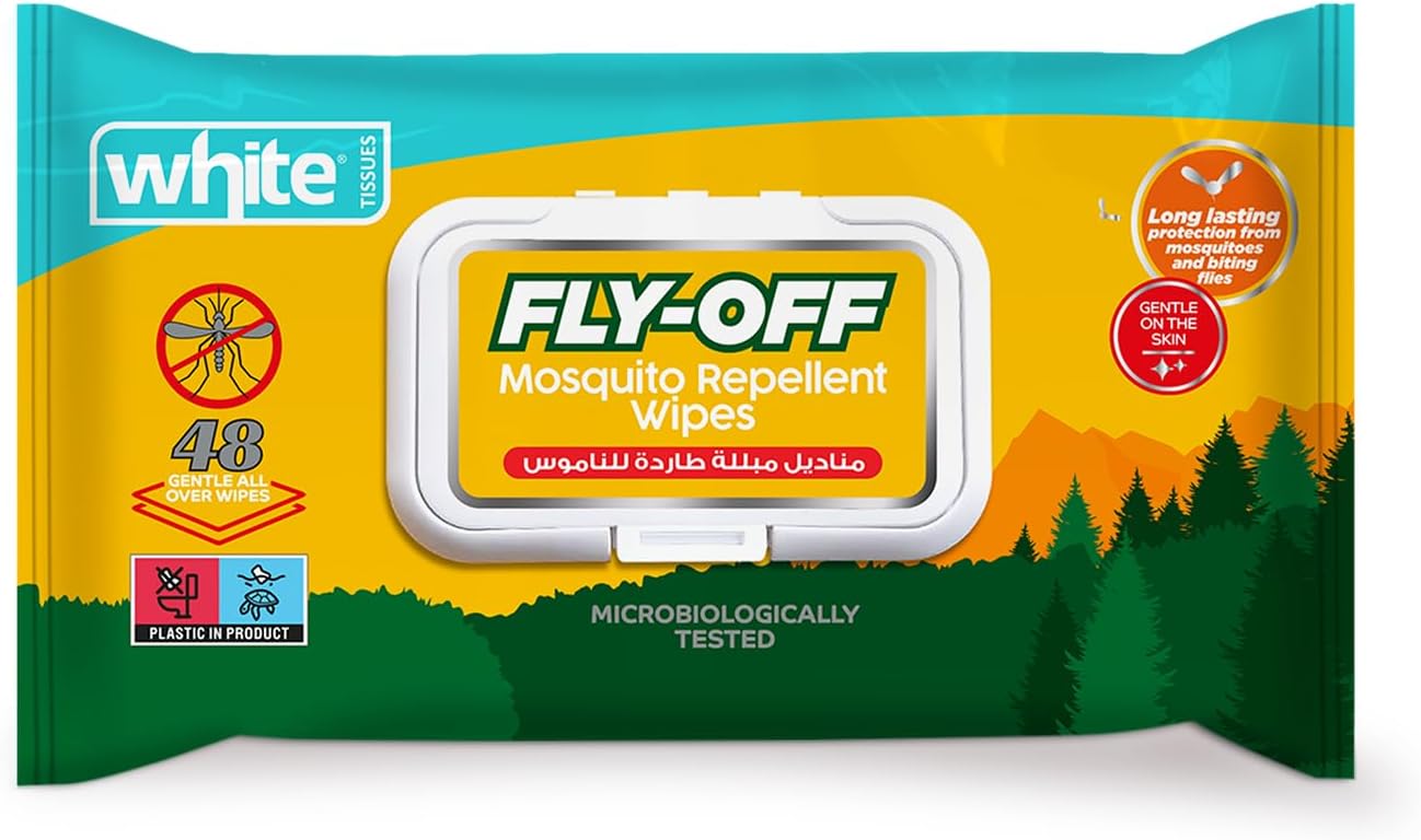 White fly-off 48pcs