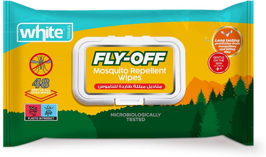 White fly-off 48pcs