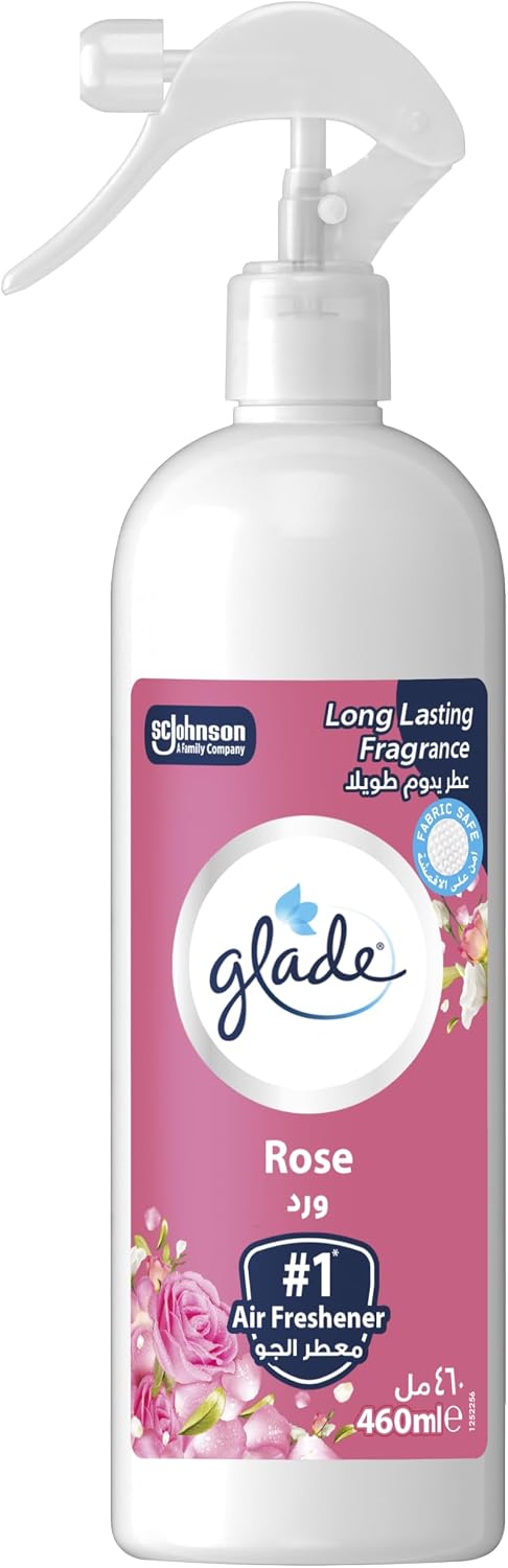 Glade Multispray Watermelon Air Freshener, Eliminates Unwanted Odour On both Air & Fabric, 460ml