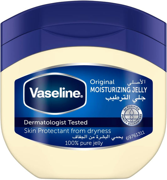 Vaseline Original Healing Jelly With triple purified formula skin protectant from dryness 50G