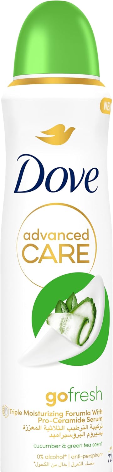 Dove Advanced Care Women Antiprespirant Deodorant Spray Cucumber with Pro Ceramide Serum 150ML