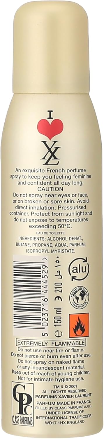 Xavier Laurent Spray Deodorant For Women - 150 ml