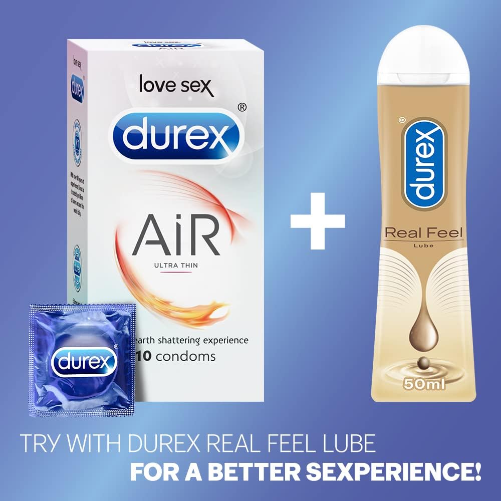 Durex Air Ultra Thin Condom, 10 Pieces