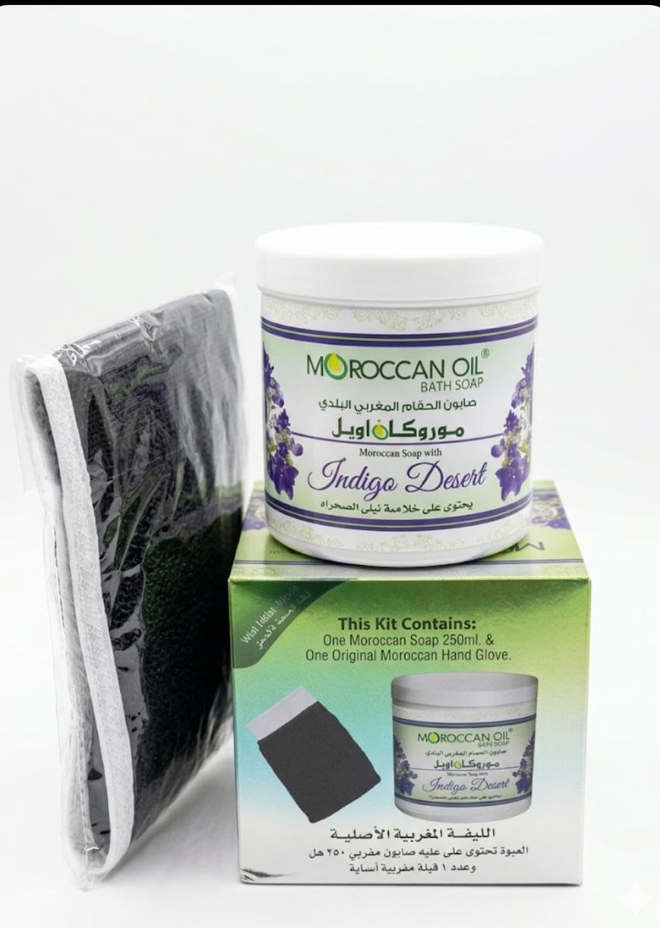 Dr.Moroccan Oil Bath Soap With Indigo Desert 250ML