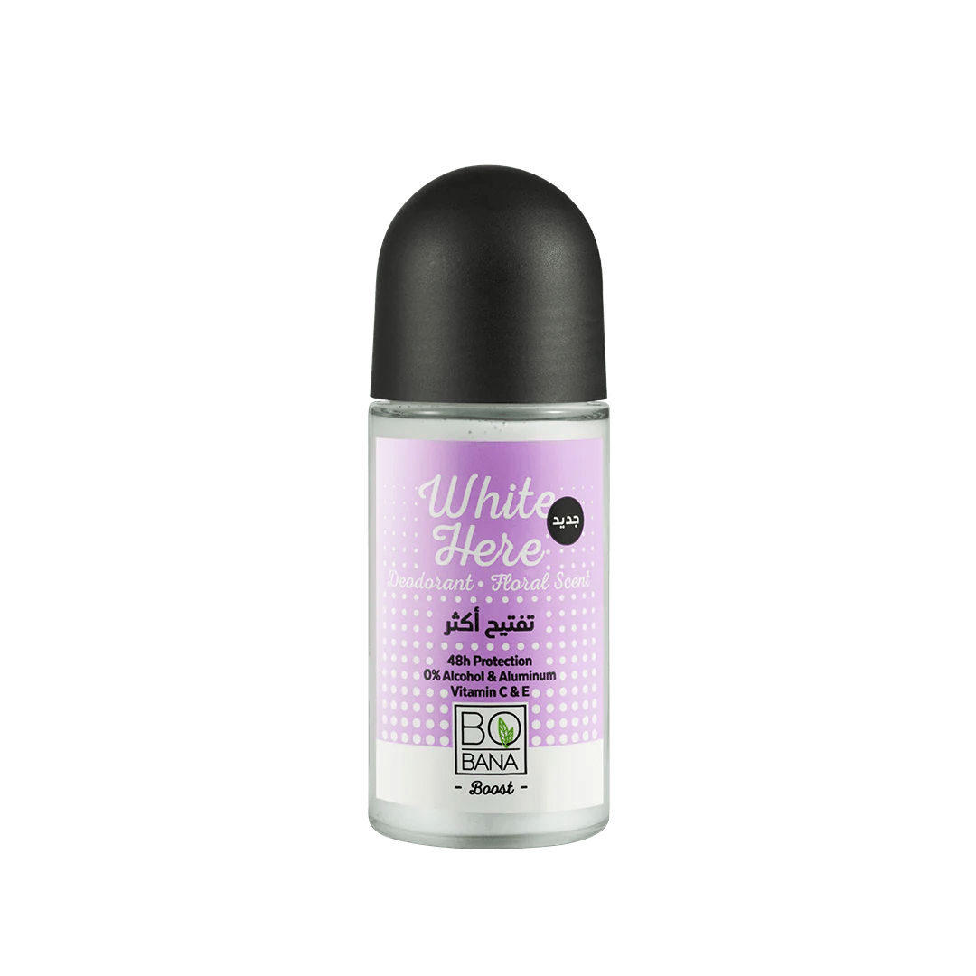 Bobana Deodorant White Here Fliral Scent 50 ml