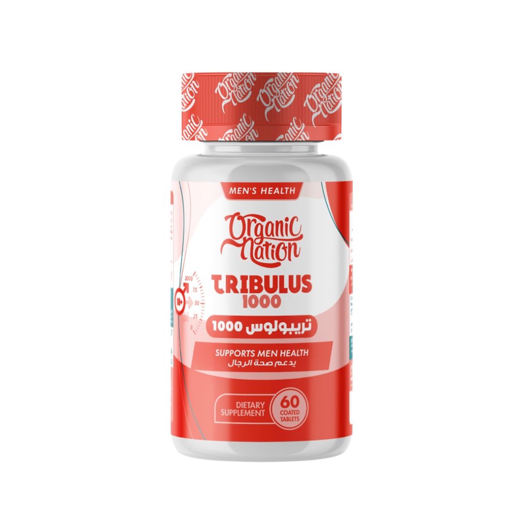 Organic Nation Tribulus 1000 Mg - 60 Serv. - 60 Coated Tablets