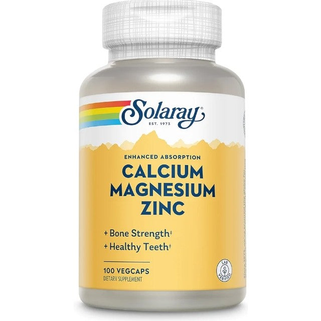 Solaray Calcium, Magnesium, Zinc