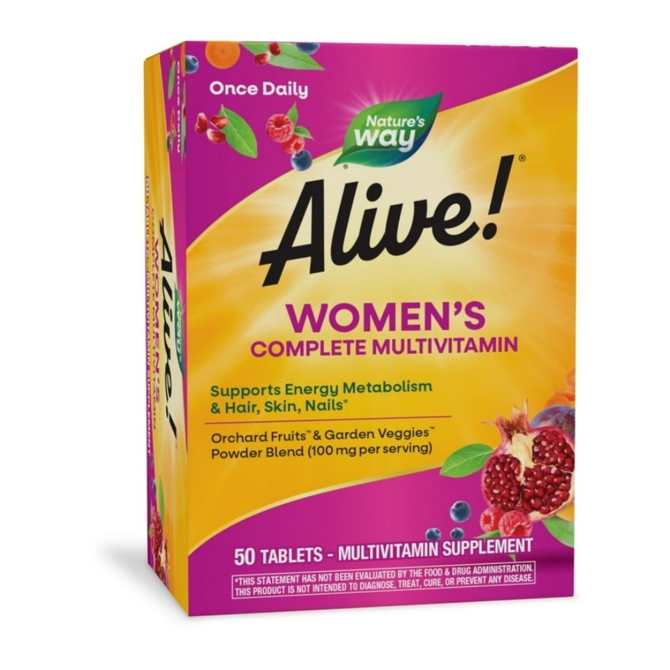 Alive! Women's Energy Complete Daily Multivitamin Tablets