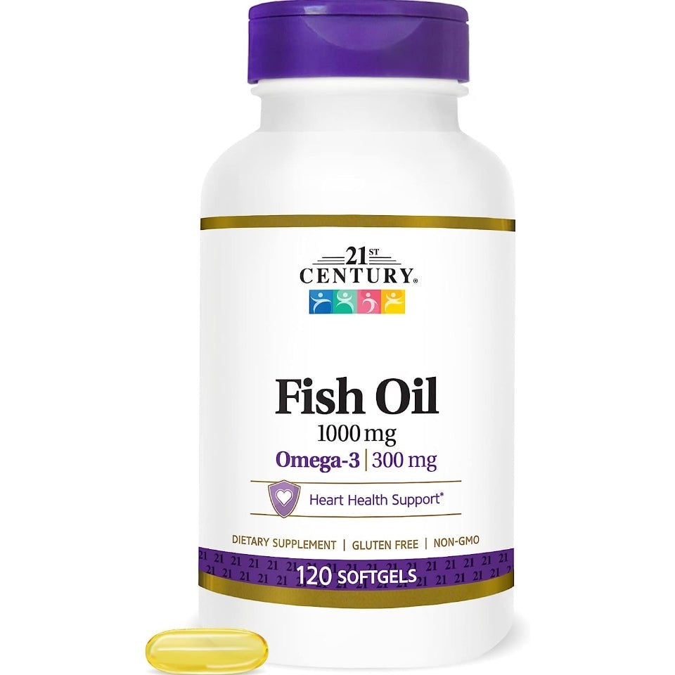 21st Century Fish Oil 1000 mg Softgels