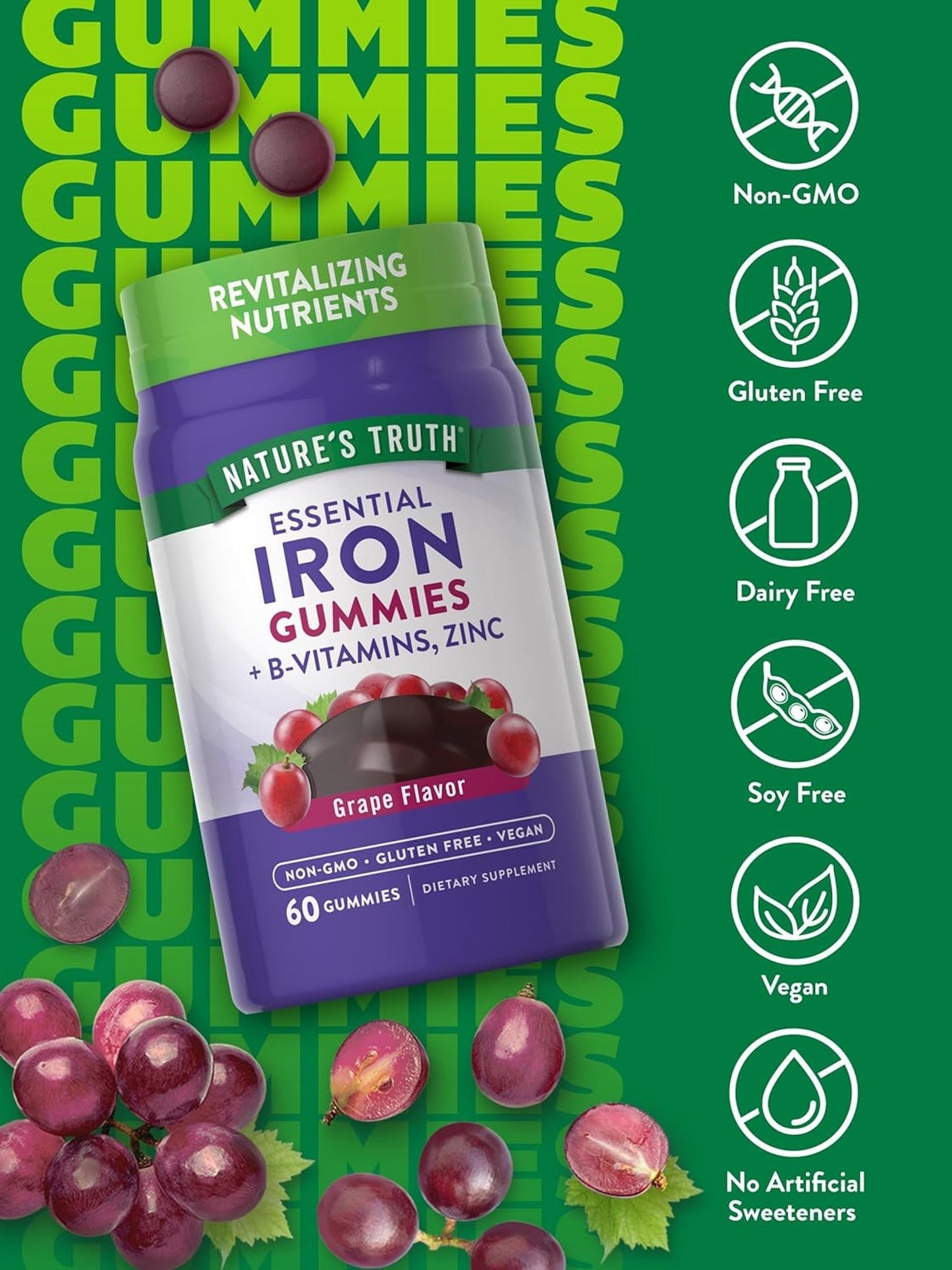 Nature's Truth Iron Gummies