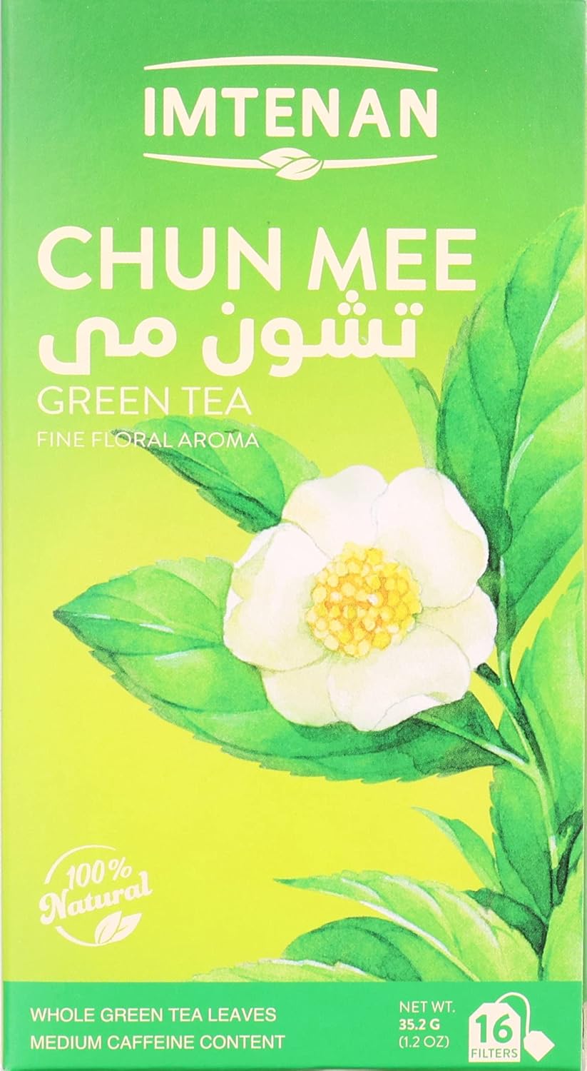 Imtenan Chunmei green tea 16 filters