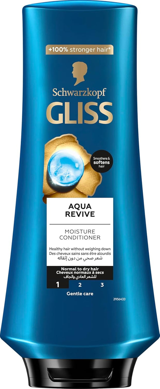 Schwarzkopf GLISS CON 400ML AQUA REVIVE MEA