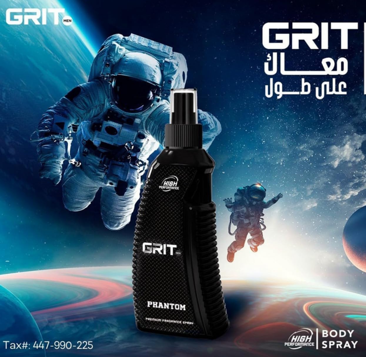 Gritmen phantom premimum fragrance body spray