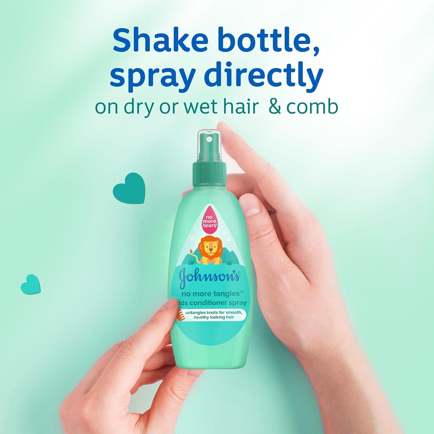 JOHNSON’S Kids Conditioner Spray - No More Tangles, 200ml