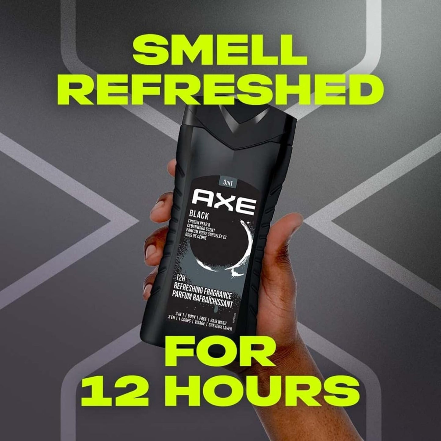 X 3 * 1 Shower Black 250Ml