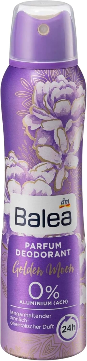 Balea Deospray Parfum Deodorant Golden Moon, 150 ml