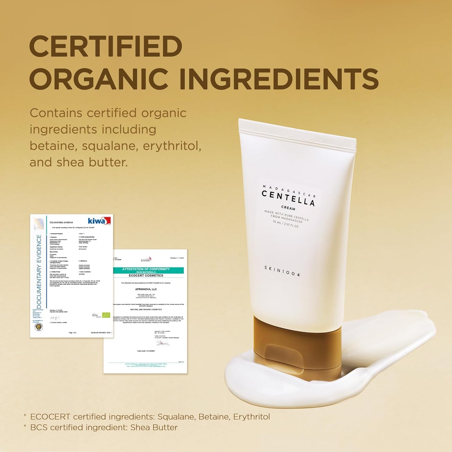 Skin1004 Madagascar Centella Cream - 75ml