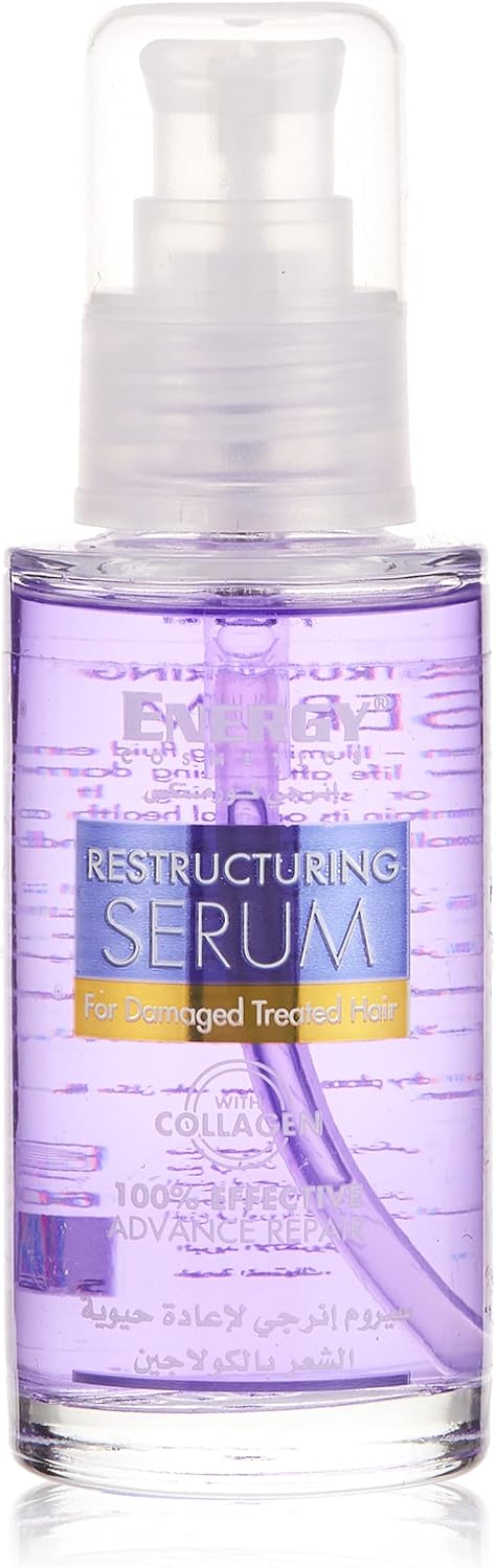 Energy Cosmetics restr with collagen hair serum, 60 ml, 3430037