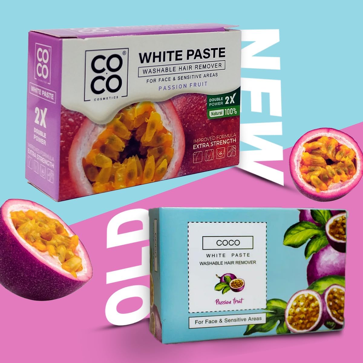 COCO White Paste Passion Fruit 100 Gram