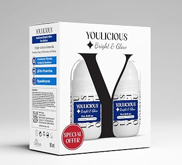 Youlicious Bright & Glow Deo Roll on Promo (2 Pcs) - 50ml
