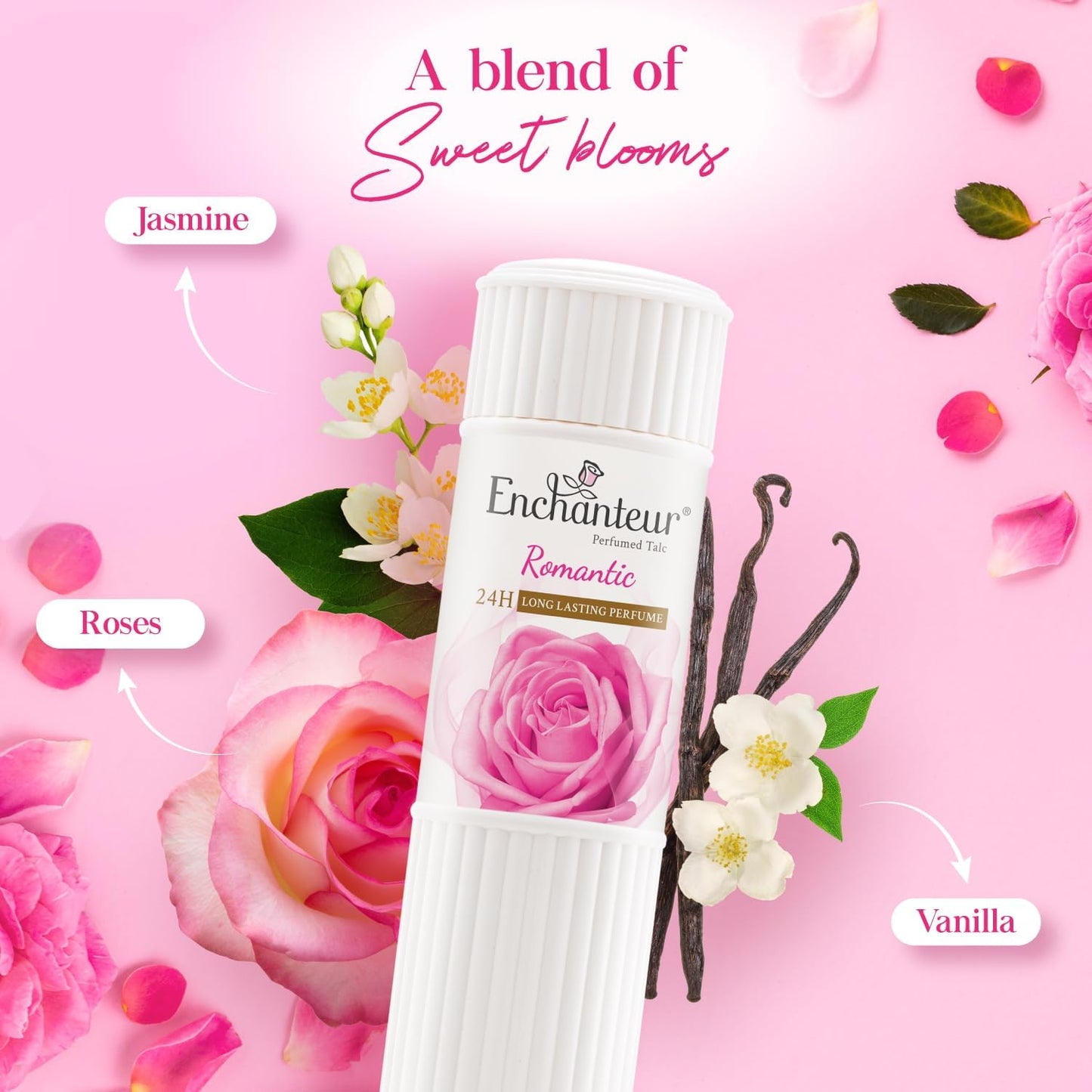 Enchanteur Romantic Perfumed Talc - 250 g