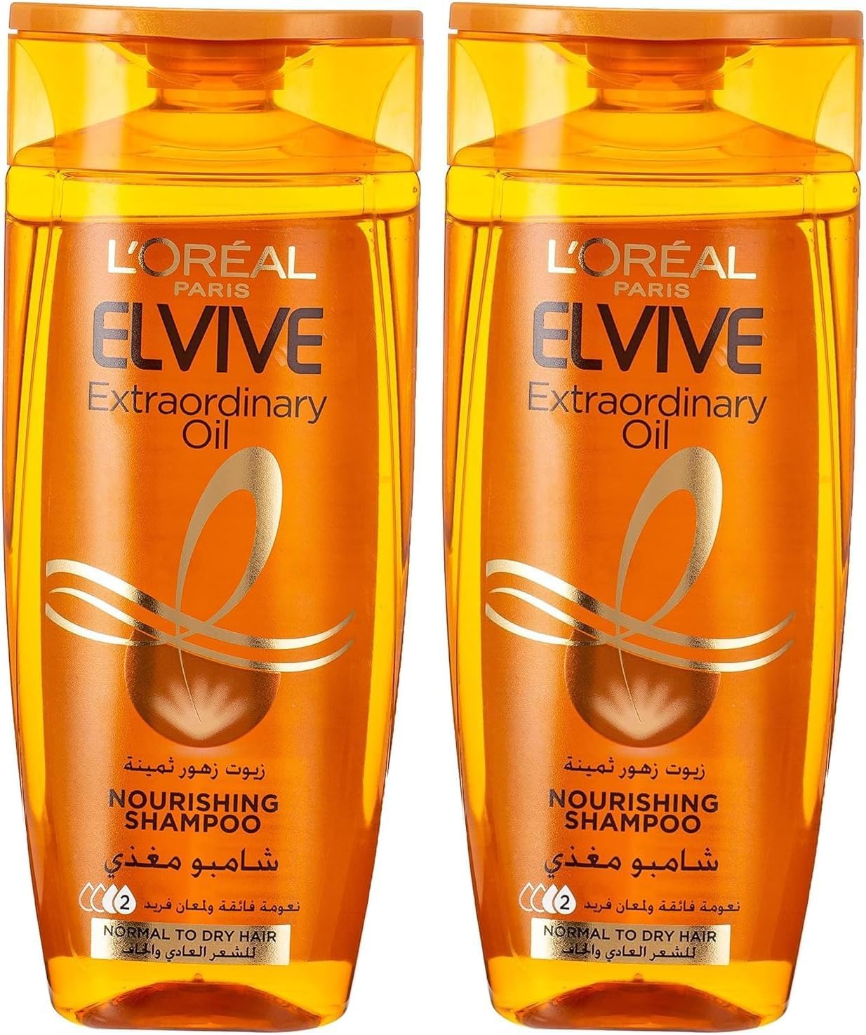 L'Oréal Paris Elvive Extraordinary Oil Nourishing Shampoo for Dull Hair - 600 ml - Packaging May Vary