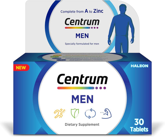 Centrum Men B-Vitamins and Magnesium Multivitamin 100-Tablet