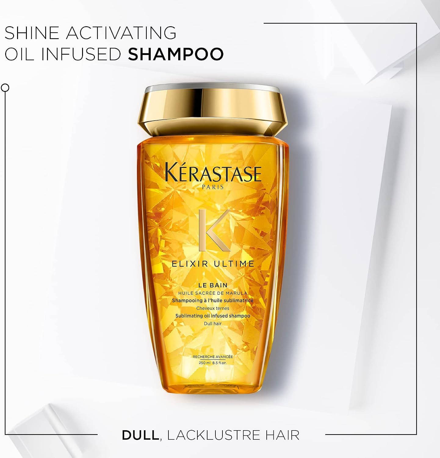 Kérastase Elixir Ultime Nourishing Oil Shampoo For For All Hair Types - 250 ml