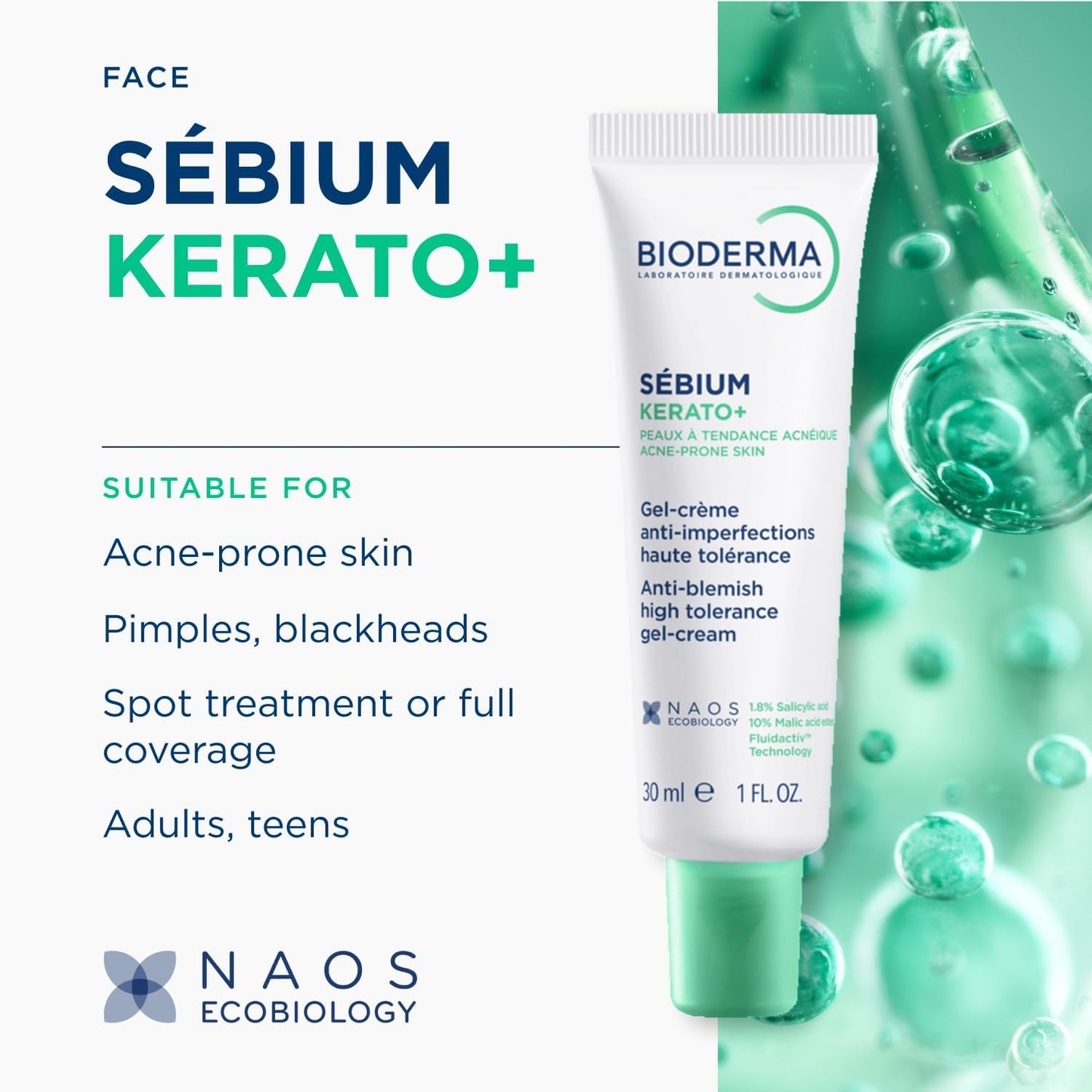 Bioderma Sebium Kerato -Te30Ml