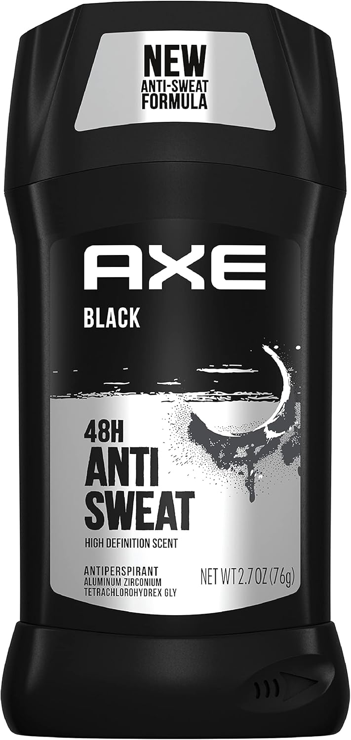 AXE Black Antiperspirant Deodorant Stick for Men 2.7 oz - 76g