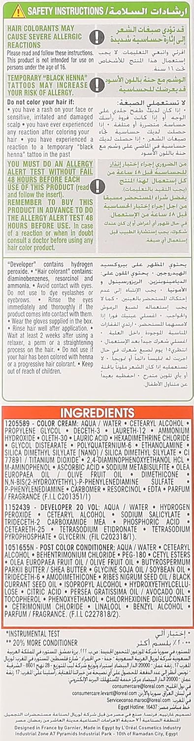Garnier Color Naturals Crème Hair Color, Blonde 7