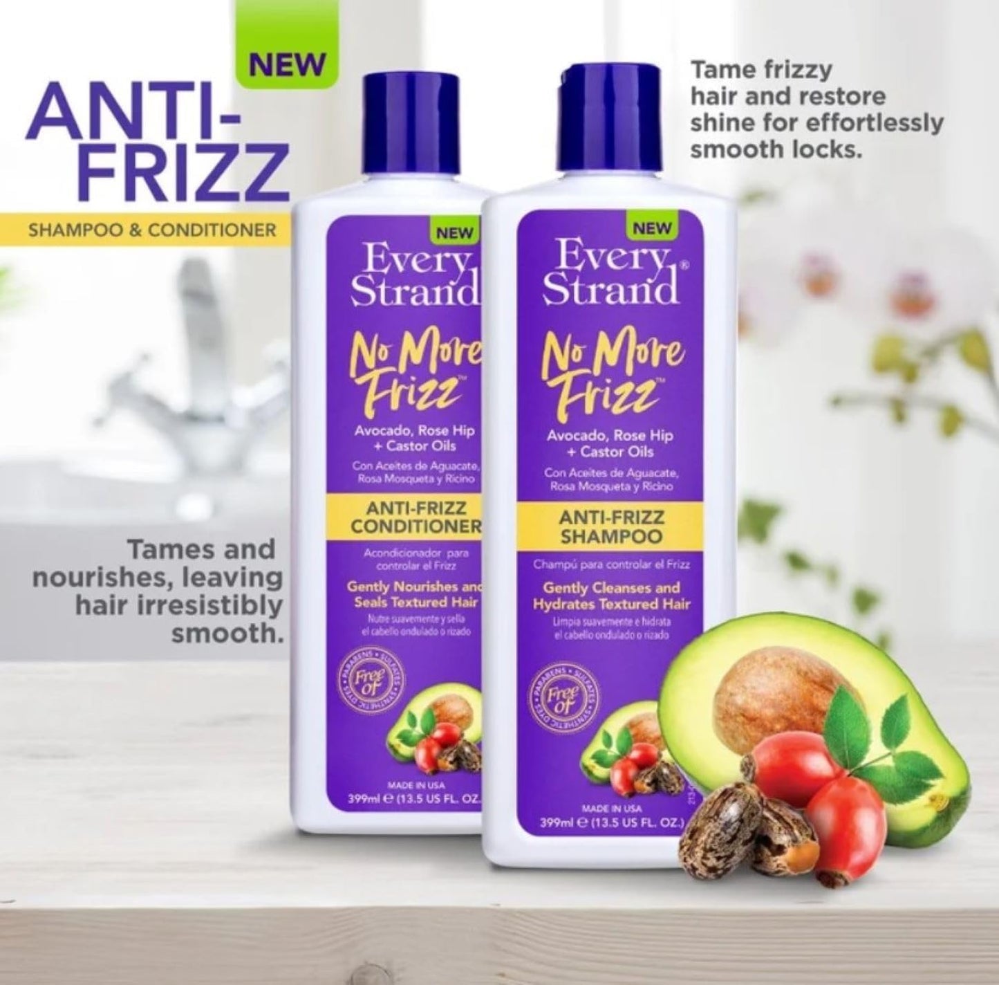 Every Strand No more frizz acondicionador 399ml